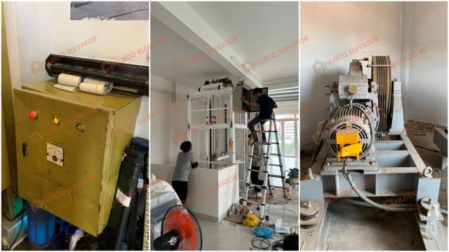 Thiết kế thi công thang máy tải hàng tại Phường Bến Cát uy tín
