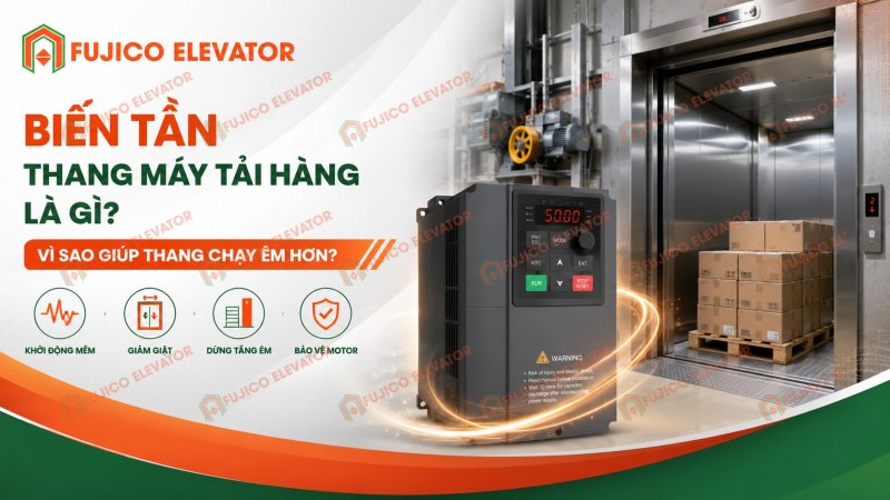 Biến Tần Thang Máy Tải Hàng Là Gì? Vì Sao Giúp Thang Chạy Êm Hơn?