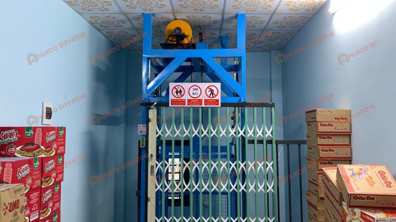 Thiết kế thi công thang máy tải hàng tại Phường Phú Lợi uy tín