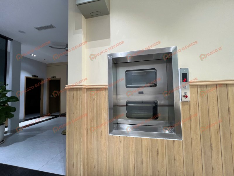 Hoàn thành lắp đặt thang máy tải thực phẩm cho Viral 7 Coffee & Restaurant tại Cửa khẩu Mộc Bài, Tây Ninh