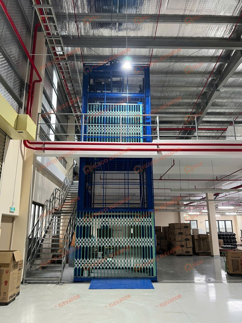 Thiết Kế Thi Công Thang Máy Tải Hàng Phường Diên Hồng TPHCM