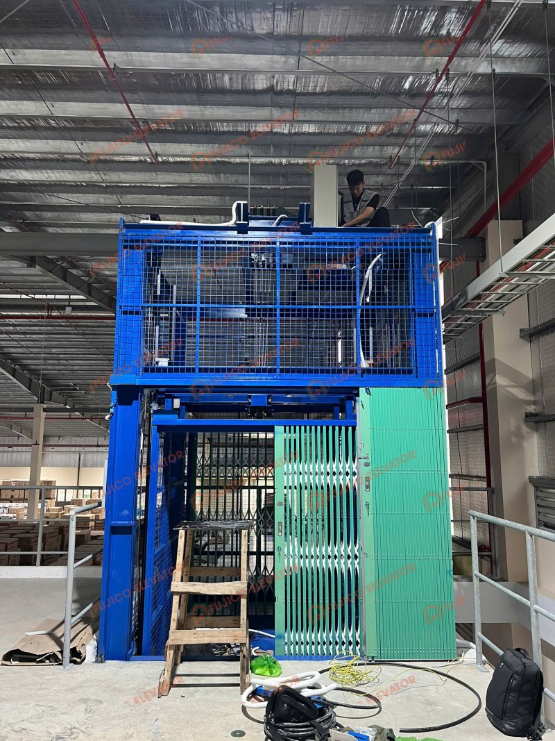 Thiết kế thi công thang máy tải hàng Phường Hòa Bình TP HCM