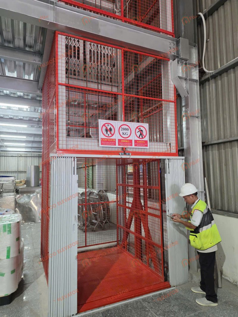 Thiết kế thi công thang máy tải hàng tại Phường An Đông TP Hồ Chí Minh