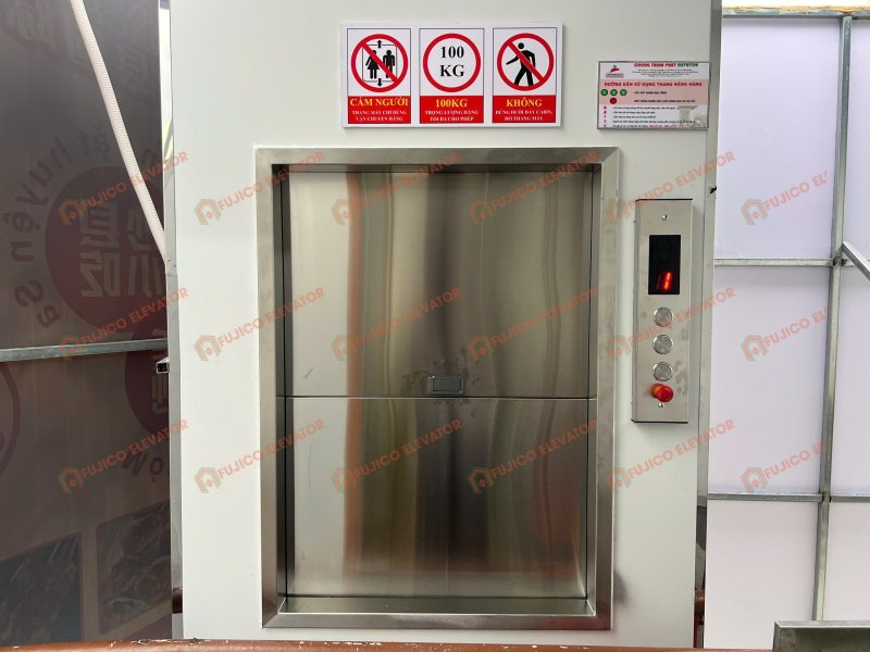 Lắp Đặt Thang Máy Thực Phẩm Cần Thơ 