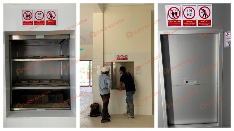 Lắp Đặt Thang Máy Thực Phẩm Đồng Nai